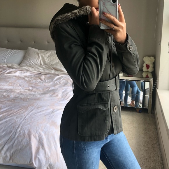 Belted Utility Jacket - Picture 2 of 5